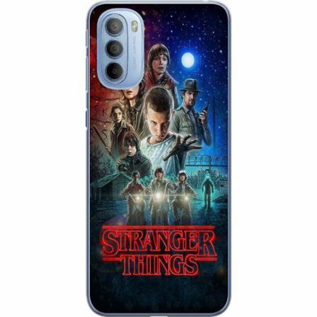 Motorola Moto G31 Genomskinligt Skal Stranger Things