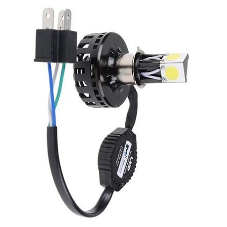 H4 Forlygte SMD 360 LED Pære Forlygte Harley Motorcykel