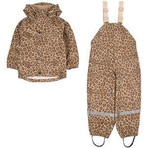 Kuling San Marino Recycled Rain Set Walnut Leo 134/140 cm - Clothing sets - 134/140 cm - Brown