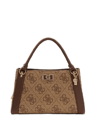 Guess KARNILLA LOGO GFRIEND SATHEL Handväskor Dam Brun ONESIZE