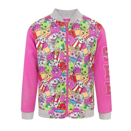 Shopkins Girls Bomber Jacket 3-4 år Rosa
