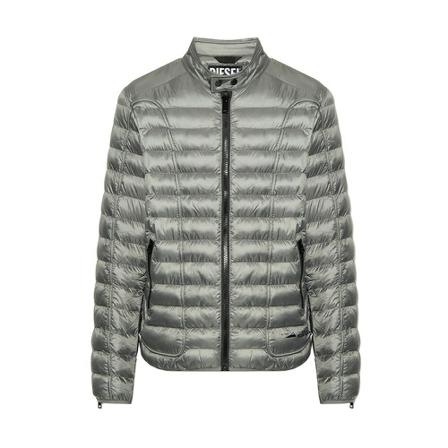 Diesel - Dunjackor - Grå - Herr - Storlek: 2xl, Herr, Storlek: 2XL