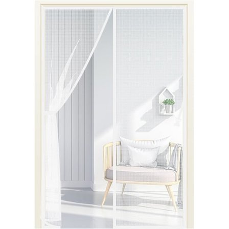 Magneettiset hyttysverhotMagneettiset oviverhot Hyttysverkko Hyönteisverkko Tehokkailla magneeteilla ja täyskehyksisellä tarranauhalla jopa 80 cm x 