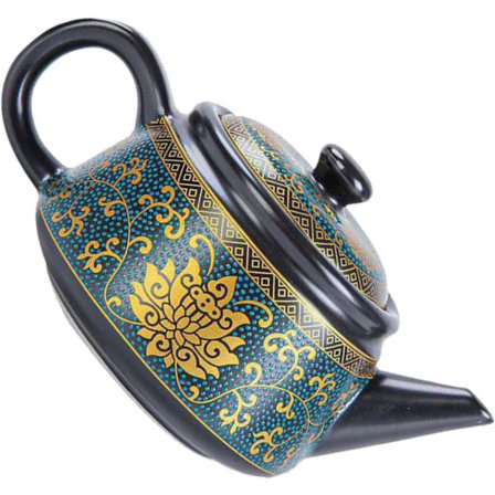 Kung Fu Teekannu Perinteinen Keraaminen Teekannu Tyylikäs Muotoilu Koristeellinen Vedenkeitin