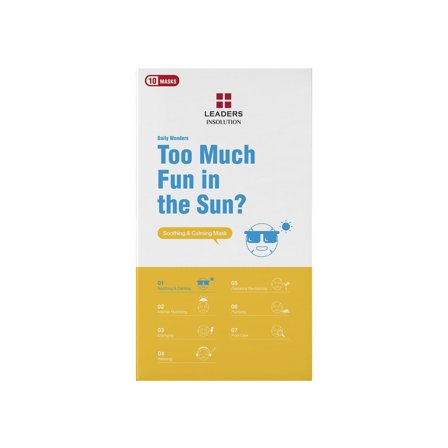 Leaders Mask Too Much Fun in the Sun? Soothing & Calming 25ml - Maschera Lenitiva viso