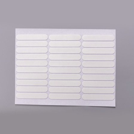 30st genomskinlig nagelhäftande tejp False Nails Display Stand Sticke