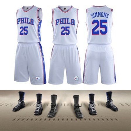 Barn och vuxen basketbollströja Simnon #25 tröja T-shirt set