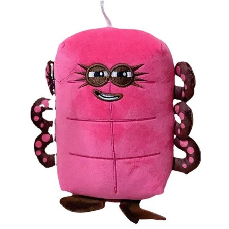 Byggblock 8-Aakkoset Lore pehmolelu