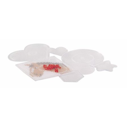 Pärlplatta stjärna - Lyreco - Skola och förskola - Hobbymaterial - Nabbipärlor - Rörpärlor