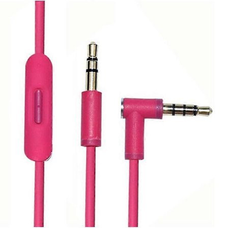 Passer for Beats Solo/Solo HD/Solo2/Solo3/Mixr/studio2/studio3/pro hodetelefonkabel 3,5 mm til 3,5 mm hodetelefon erstatningskabel