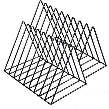 Vinylholder til opbevaring af plader, 2-pak