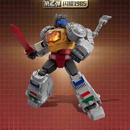 LED Lysende Versjon2 Shine1988 Transformers Blind Box Optimus Prime Robot Leke Samlemodell Barnebursdagsgave