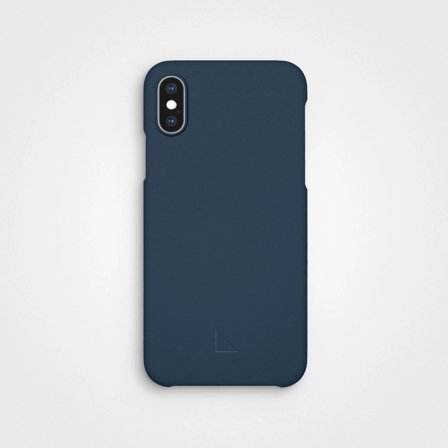 Sustainable Phone Case Blueberry Blue, Made From Plants | agood, iPhone X XS