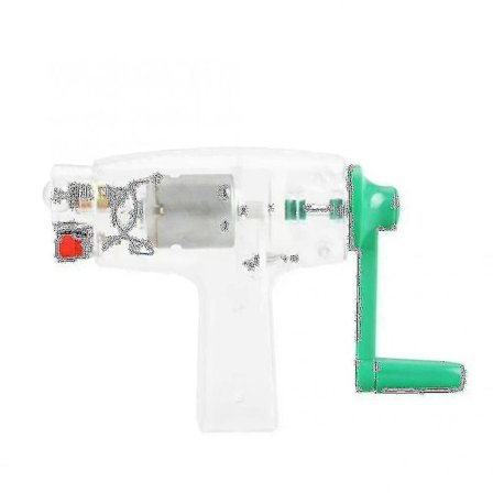 Håndsveivgenerator for barn 6.3v 0.2a Elektrisk generator Strøm Mekanisk Dynamo