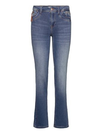 Pulz Jeans Pzkarolina Hw Jeans Straight Leg - Blue - 26 x 32