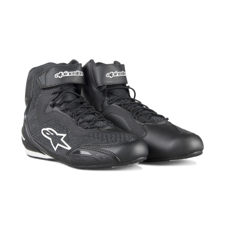 Zapatillas de Moto Alpinestars Faster-3 Rideknit Negro 39