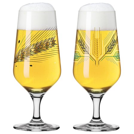 Ritzenhoff Brauchzeit pilsnerglas, 2 stk, #5&6 | KitchenOne