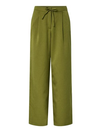 Pieces | Pcfalka Mw Pinstriped Tie Pants | XS