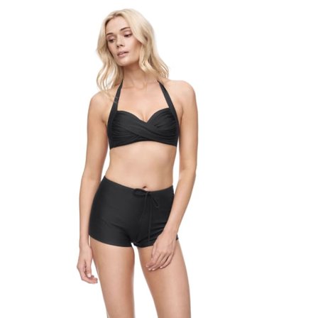 Scampi Bikini Bottom Shark Dam Svart M