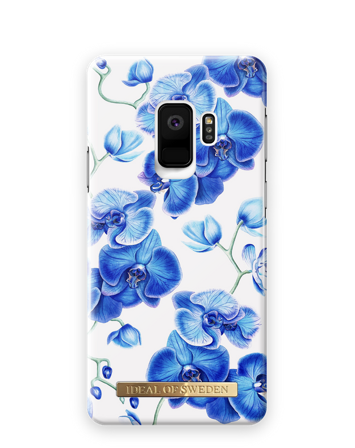 Female deksel, Galaxy S9 Baby Blue Orchid, iDeal of Sweden