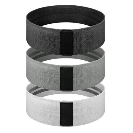 Fitnessbånd - sportstræningsbånd til hofter, balder og ben træningsbånd til yoga, pilates, crossfit, (dybere)
