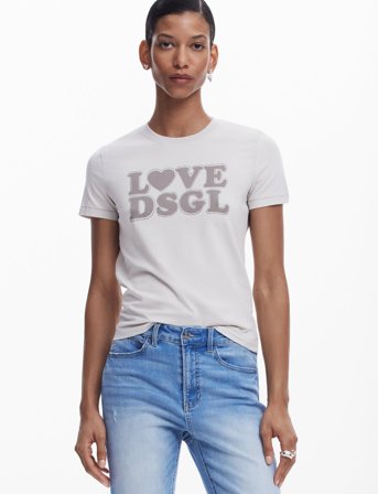 Desigual Love Dsgl - Grey - M