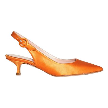 Anna F. Skor orange, Dam Pumps, Dam, Storlek: 39 EU