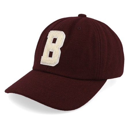 Brixton - Rot Unconstructed Cap - Big B Cap Port Textured Wool Dad Cap @ Hatstore