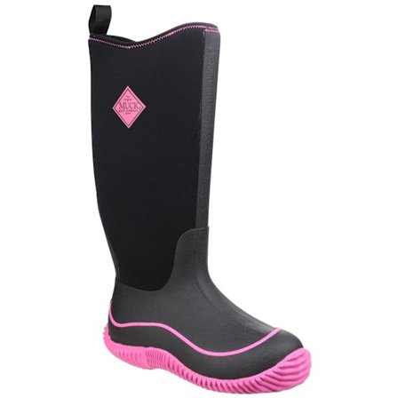 Muck Boots Hale Wellington Stövlar för Kvinnor/Dam 5 UK Svart/Rosa