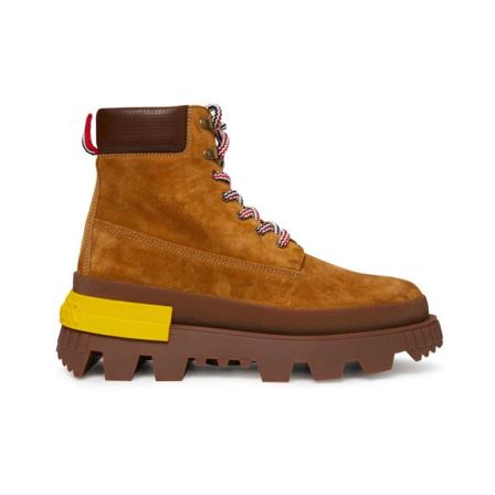 Moncler, Winter Boots Brązowy, Mężczyzna, Rozmiar: 42 EU