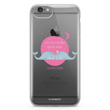 Bjornberry Skal Hybrid iPhone 6/6s - Love You To The Moon