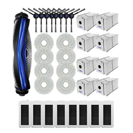 Til Ecovacs Debot N30 OMNI / N30 PRO OMNI Støvsuger Udskiftningsbørste Filter Støvpose Klud Cov