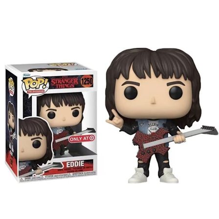 Korkealaatuinen Stranger Things Kausi 4 Eddie Funko Pop! Vinyyli Keräilyhahmo