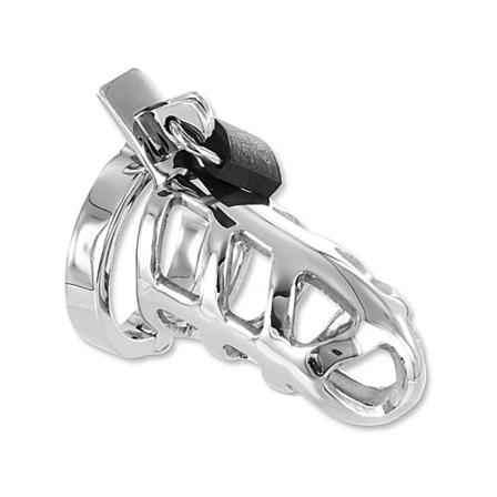 Triune: Raaka siveydenhäkki, ruostumaton teräs, 45 mm Silver