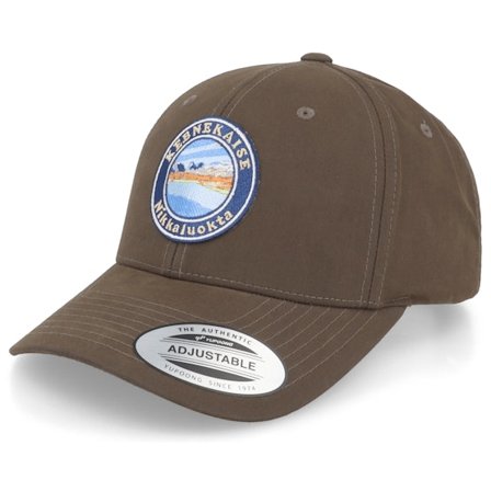 Wild Spirit - Marrón adjustable Gorra - Kebnekaise Nikkaluokta Waxed Brown Adjustable @ Hatstore
