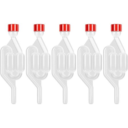 10 stk. Fermentationsrør, Fermentationsbobler Airlock Boble