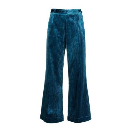 Forte Forte, Wide Trousers Blauw, Dames, Maat:S