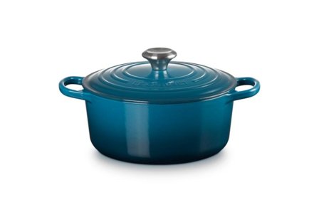 Le Creuset Støpejernsgryte Signature Deep-Teal 4,2L