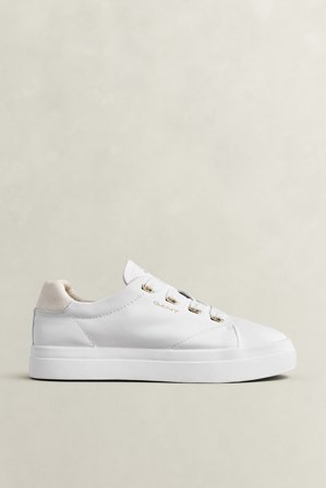 GANT Damen Avona Sneaker aus Leder (38) Weiß