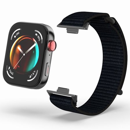 20mm nylon klockarmband för Huawei Watch Fit 3 Black