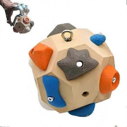 Håndlavet Boulder Block Multi-funktion Fingerstyrke Træning 3D Klatrebold Klatretræningsblok