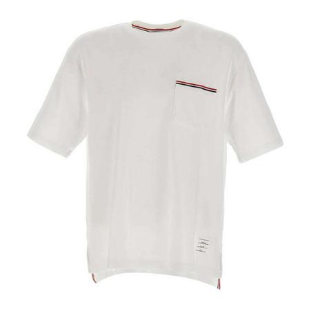 Thom Browne T-Shirts Hvid, Herre, Størrelse: L