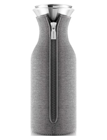 Eva Solo Køleskabskaraffel 1,0L Dark Grey Woven - Grey - 1 L