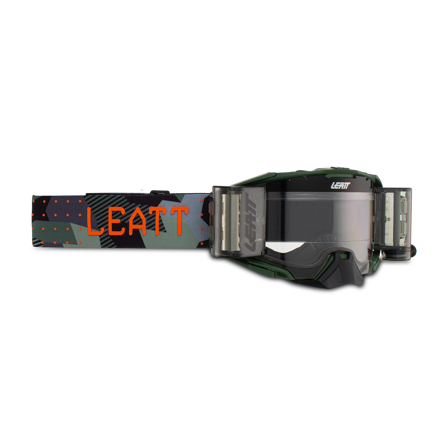 Leatt Velocity 6.5 Roll-Off MX Goggles Cactus