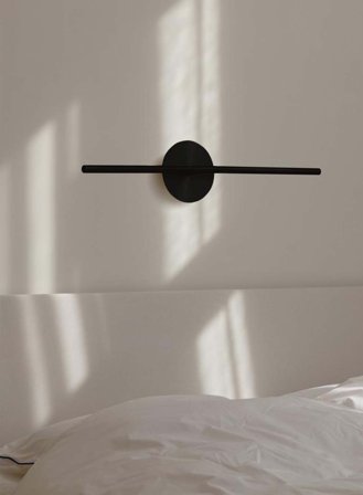 Omni vegglampe - sort