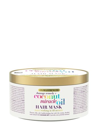 Ogx Coconut Miracle Oil Hair Mask - Nude - 300 ml