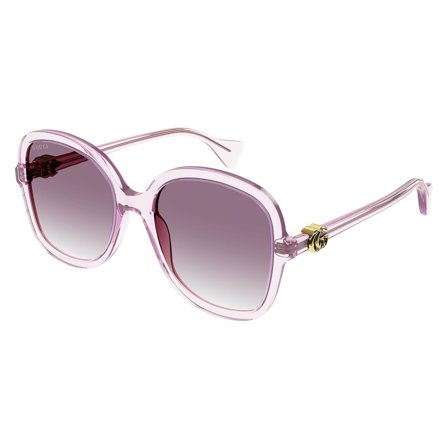 Gucci - GG1178S 005 5620 i Lyserød Acetate
