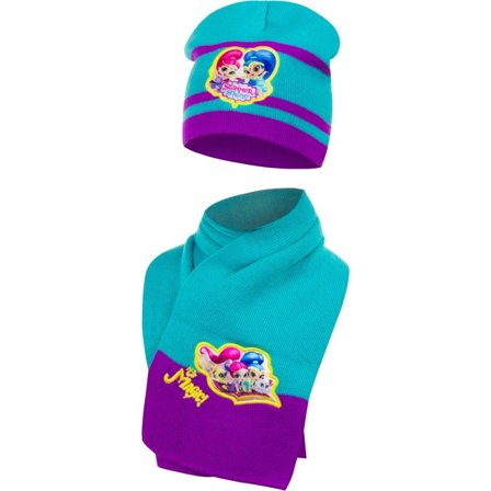 Shimmer and Shine mössa och halsduk set 48/51CM