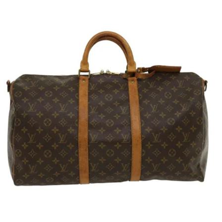 Louis Vuitton Vintage Pre-ownedCanvastravel-bags Brun, unisex Vintage Tasker, Størrelse: ONE Size