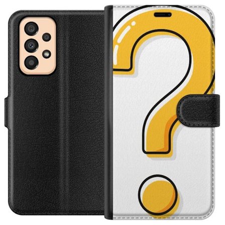 Yhteensopiva Lompakkokotelo Samsung Galaxy A33 5G Kysymysmerkki